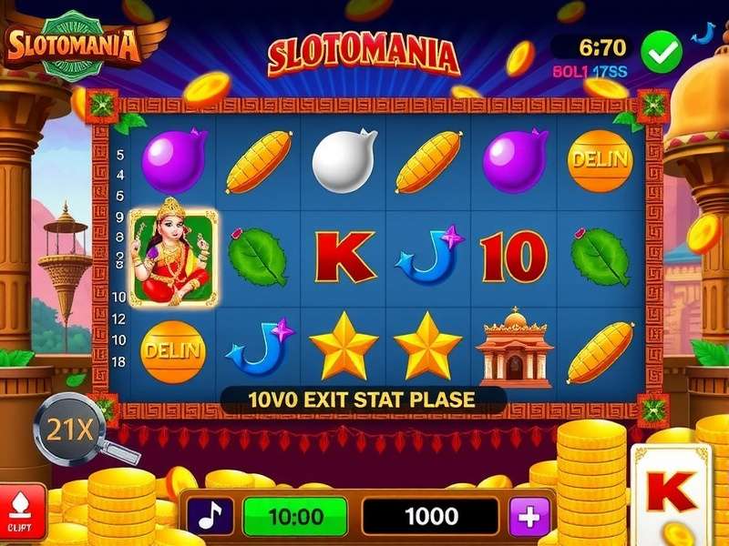 Slotomania गेम इंटरफेस और गेमप्ले