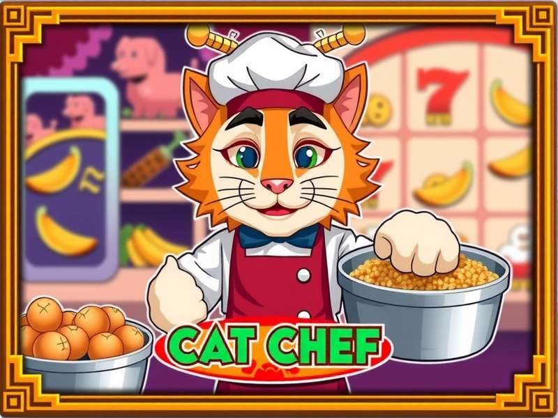 Slotomania Cat Chef गेमप्ले स्क्रीनशॉट