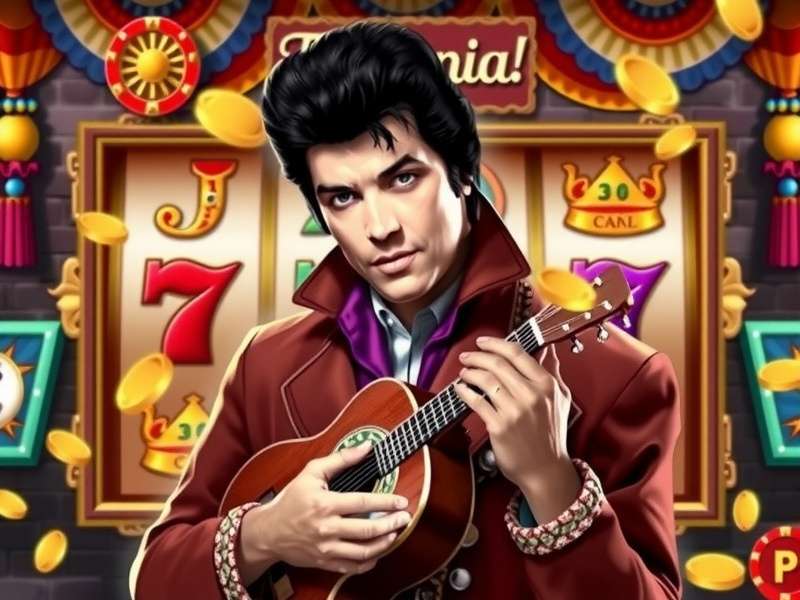 Slotomania Elvis स्लॉट मशीन गेमप्ले स्क्रीनशॉट