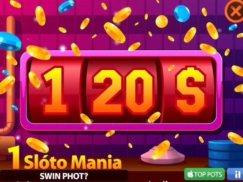 Slotomania Casino Game Interface on Mobile