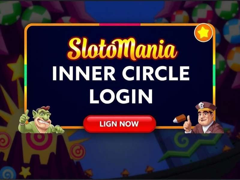Visual representation of Slotomania VIP Inner Circle exclusive rewards and login screen