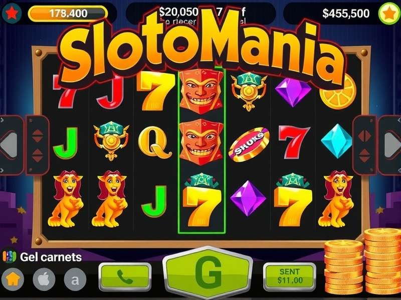 Slotomania Com Interface Showcasing Popular Slots