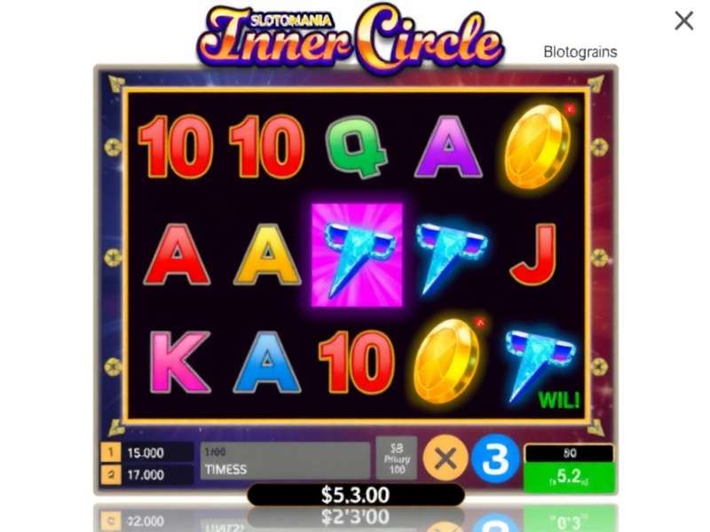 Exclusive Slotomania Vip Inner Circle Lounge Interface showing premium features